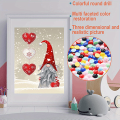 5D Rhinestone Art Kit: Sparkling Masterpiece for Adults & Kids