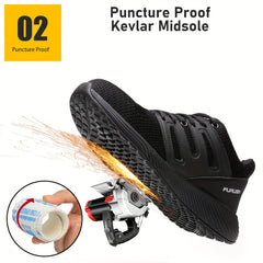 Steel Toe Puncture Proof Work Shoes for Construction Site