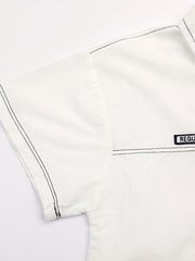 Boys Stylish Creative Shirt Casual Lightweight Comfy Short Sleeve Lapel Tee Tops