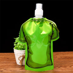 Portable Mountaineering Water Bag T-shirt Shaped Bottle