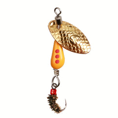 Rotating Sequin Fishing Lure Okin Fly Hook Eccentric Pendant 2 7g
