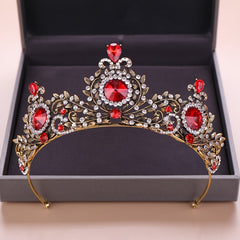 Baroque Rhinestone Bridal Tiara for Wedding Proms Pageants Parties
