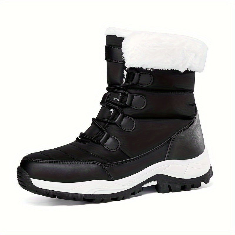 Women's Waterproof Snow Boots Warm Platform Boots