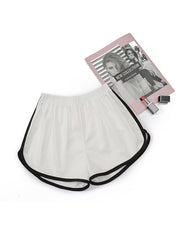 3pcs Elastic Waist Dolphin Shorts Casual Comfy Daily Shorts Women's Clothing