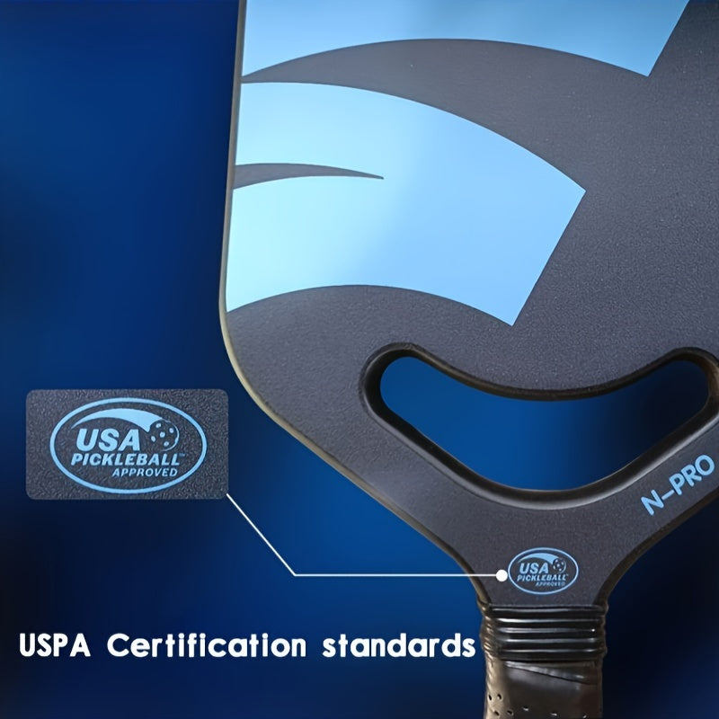 Thermal Pressed Pickleball Paddle Frosted Carbon Fiber Surface
