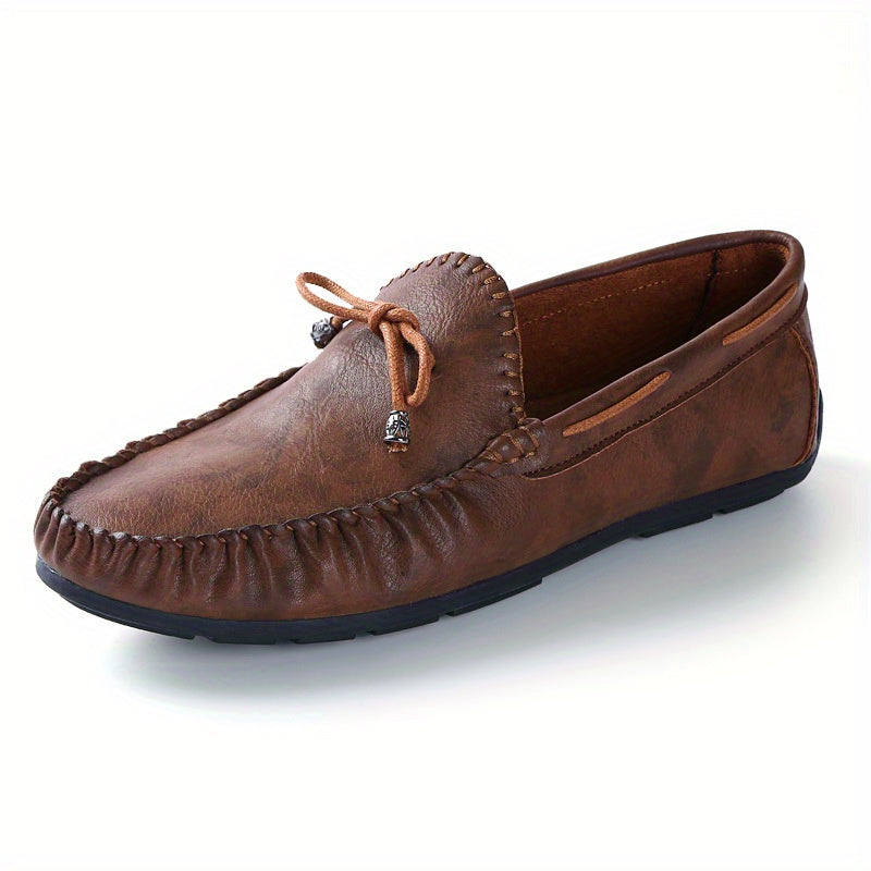 Men's Wear resistant Lace Up Comfy Loafer Shoes