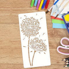 Dandelion DIY Layering Stencils Wall Painting Scrapbook Coloring Template