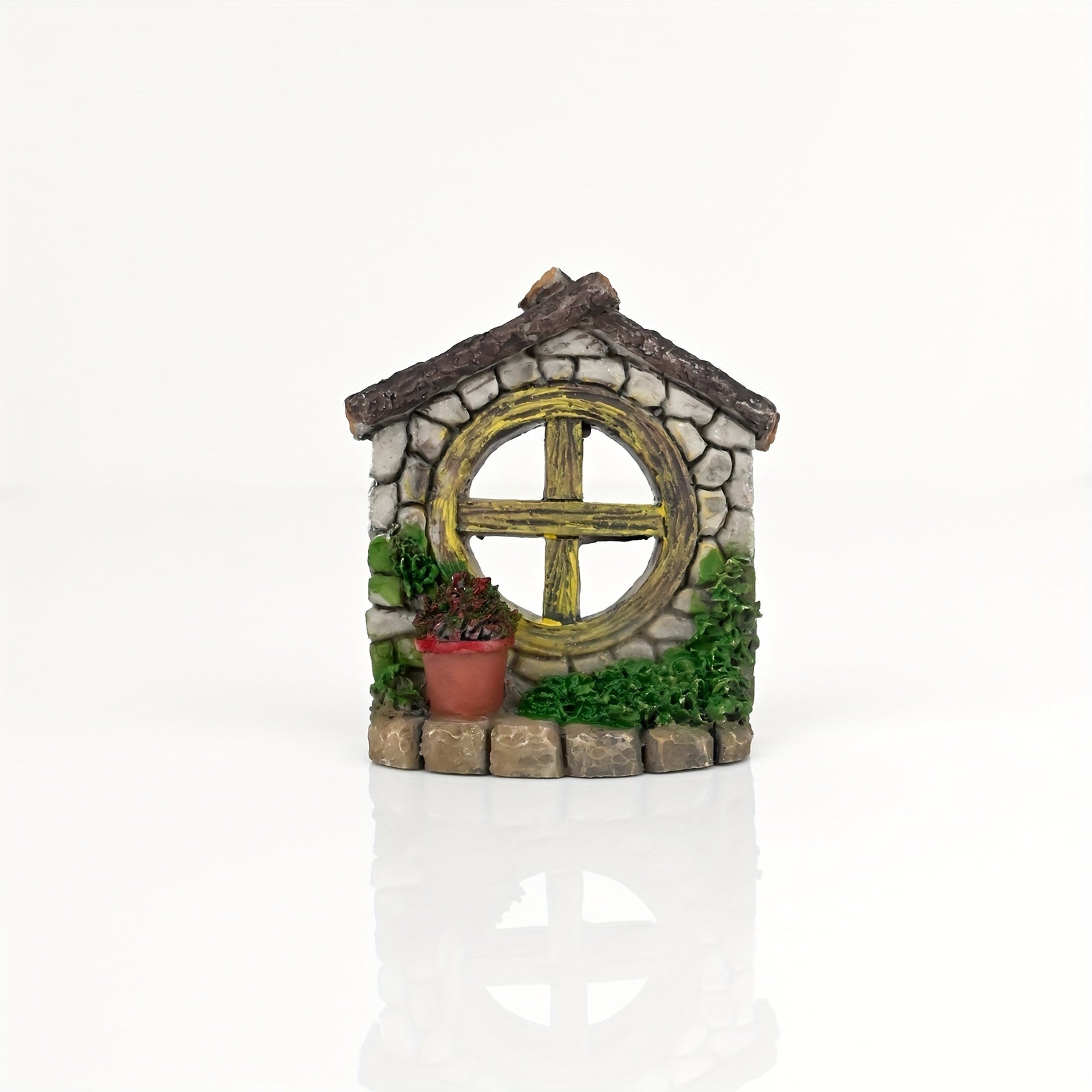 Miniature Fairy Tale Resin Doors for Photo Frame Decoration