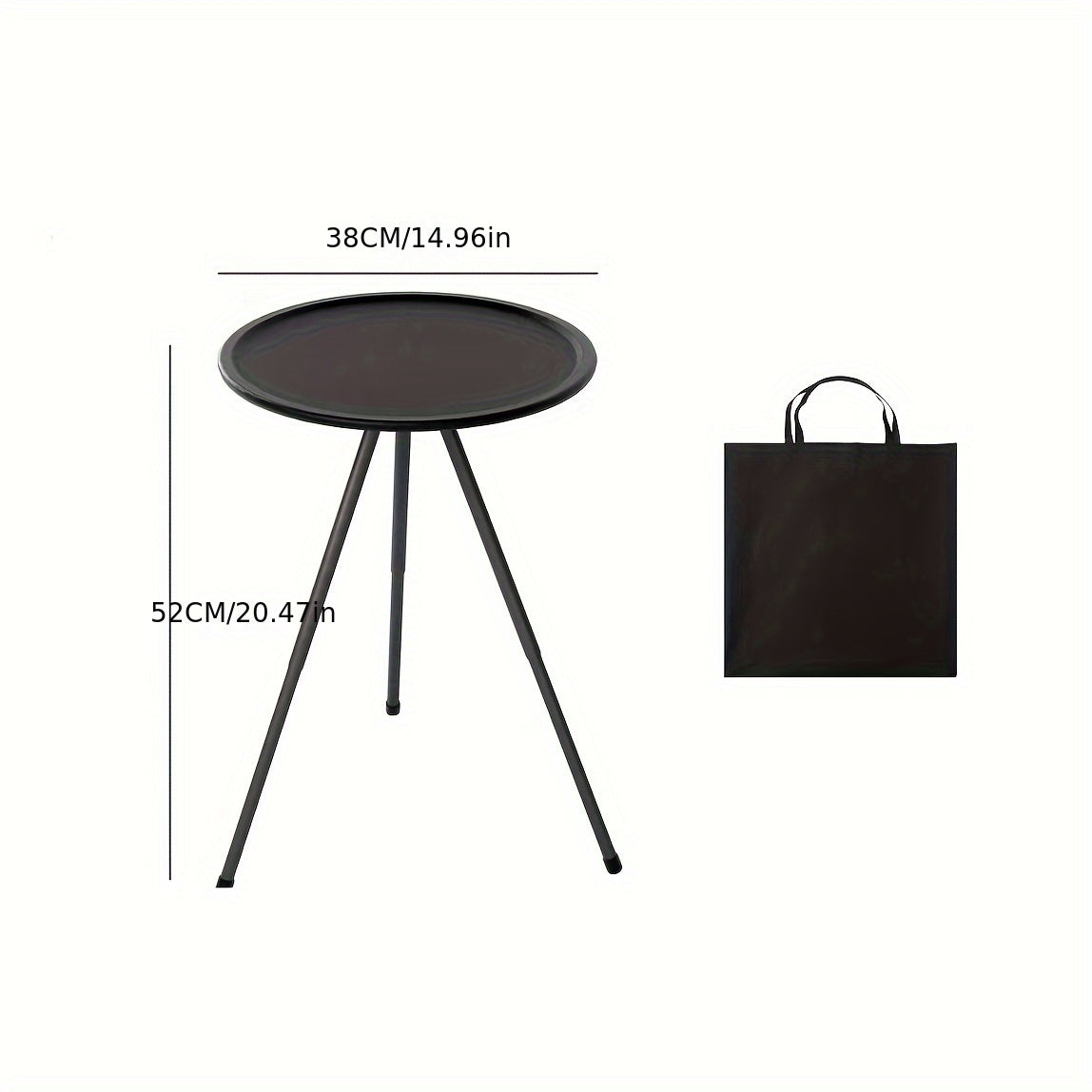Portable Aluminum Folding Table for Camping Hiking Picnic