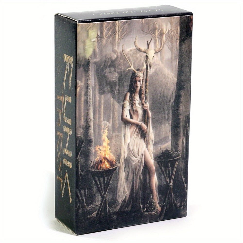 78 Piece Runic Tarot Deck - Unlock Ancient Nordic Secrets