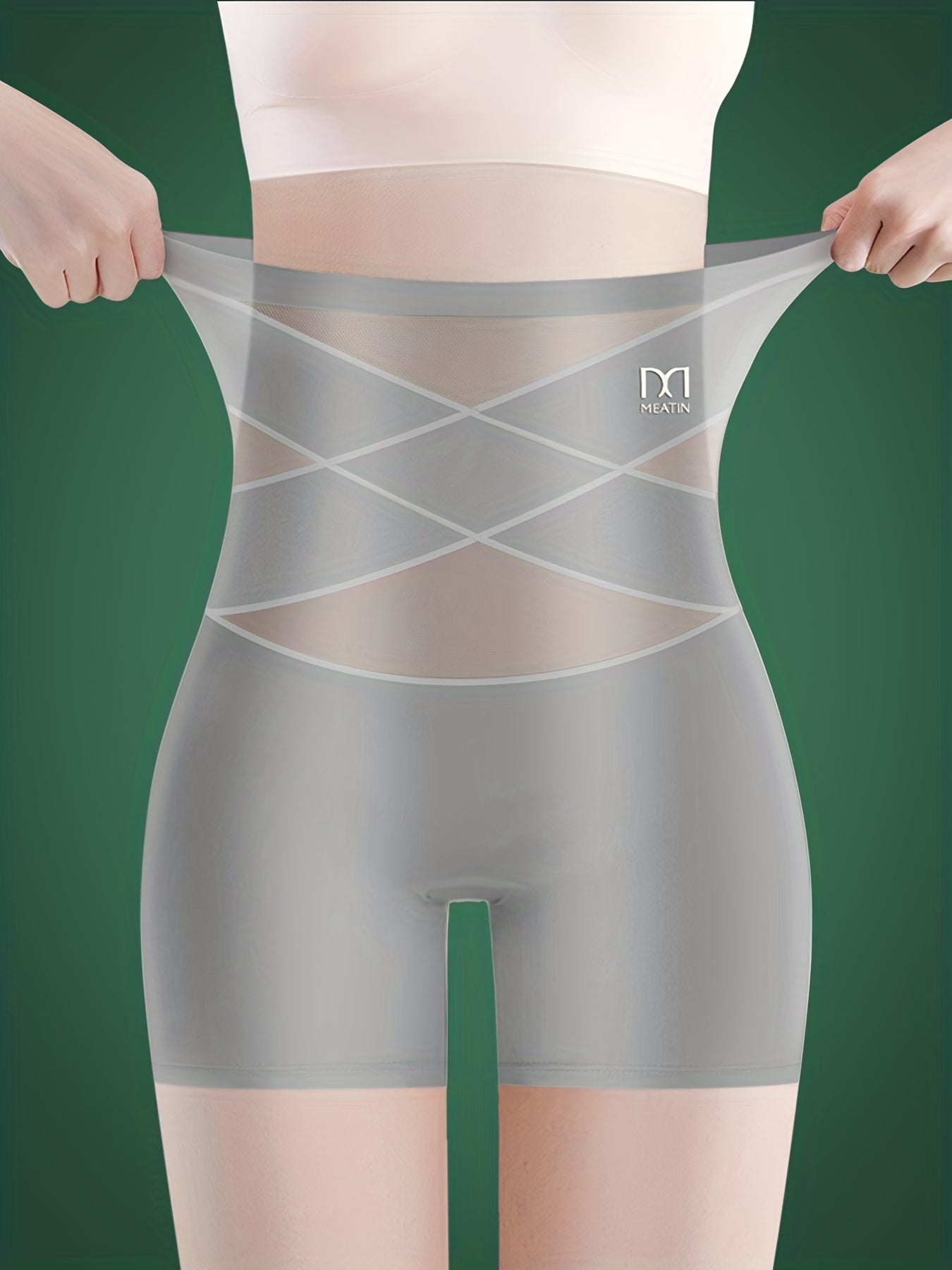 High Waist Boyshort Panties Comfy Butt Lifting Stretchy Intimates Panties
