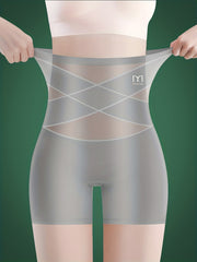 High Waist Boyshort Panties Comfy Butt Lifting Stretchy Intimates Panties