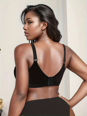Plus Size Comfort Bra Wide Straps Wireless Medium Stretch