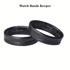 2 Pcs Bands Keeper For Leather Watch Strap 14-24mm Replacement Loops