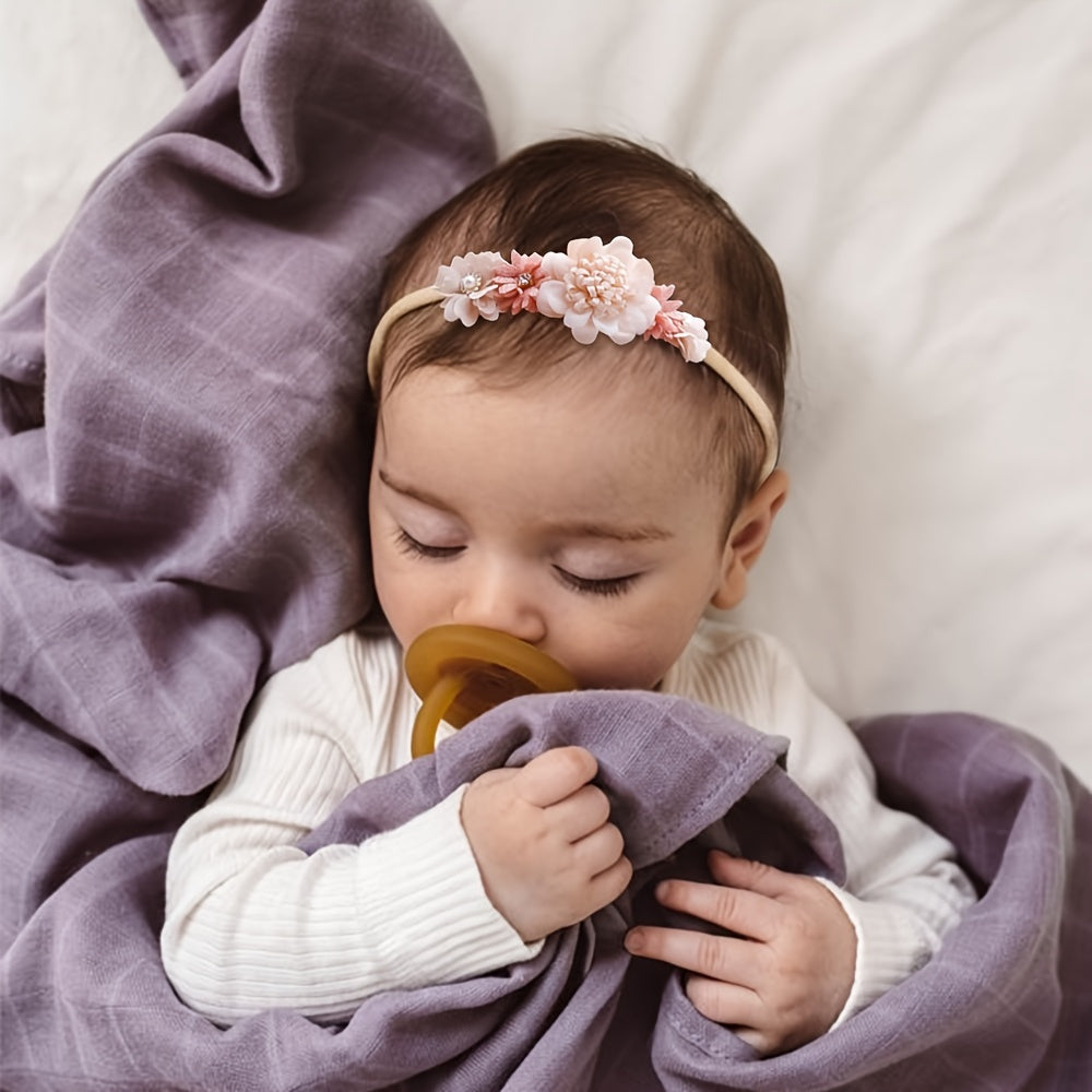 Baby Girl Headband Elastic Hair Band Newborn Head Flower Toddler Headband