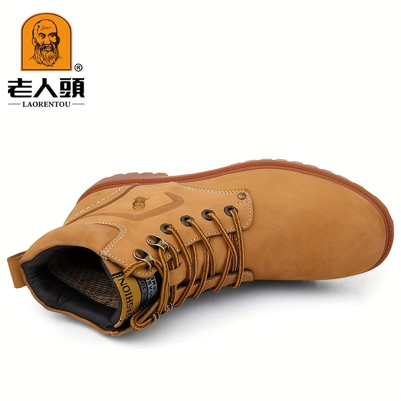 LAORENTOU Men's High Top Boots for Hiking Trekking