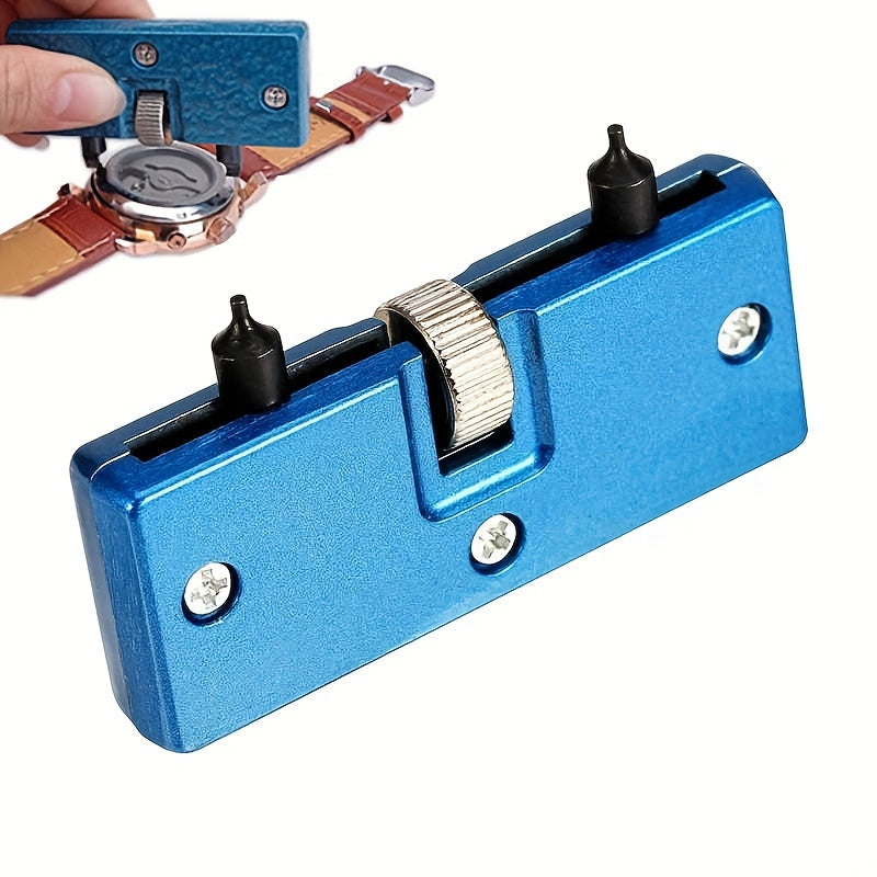 Metal Watch Case Repair Tool Adjustable Rectangle Opener Wrench