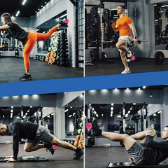 2pcs Barbell Dumbbell Ankle Strap Resistance Training Foot Buckle
