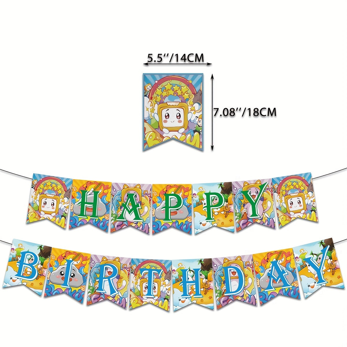 46 Pc Minifigures Birthday Party Decorations - Unforgettable Theme Party