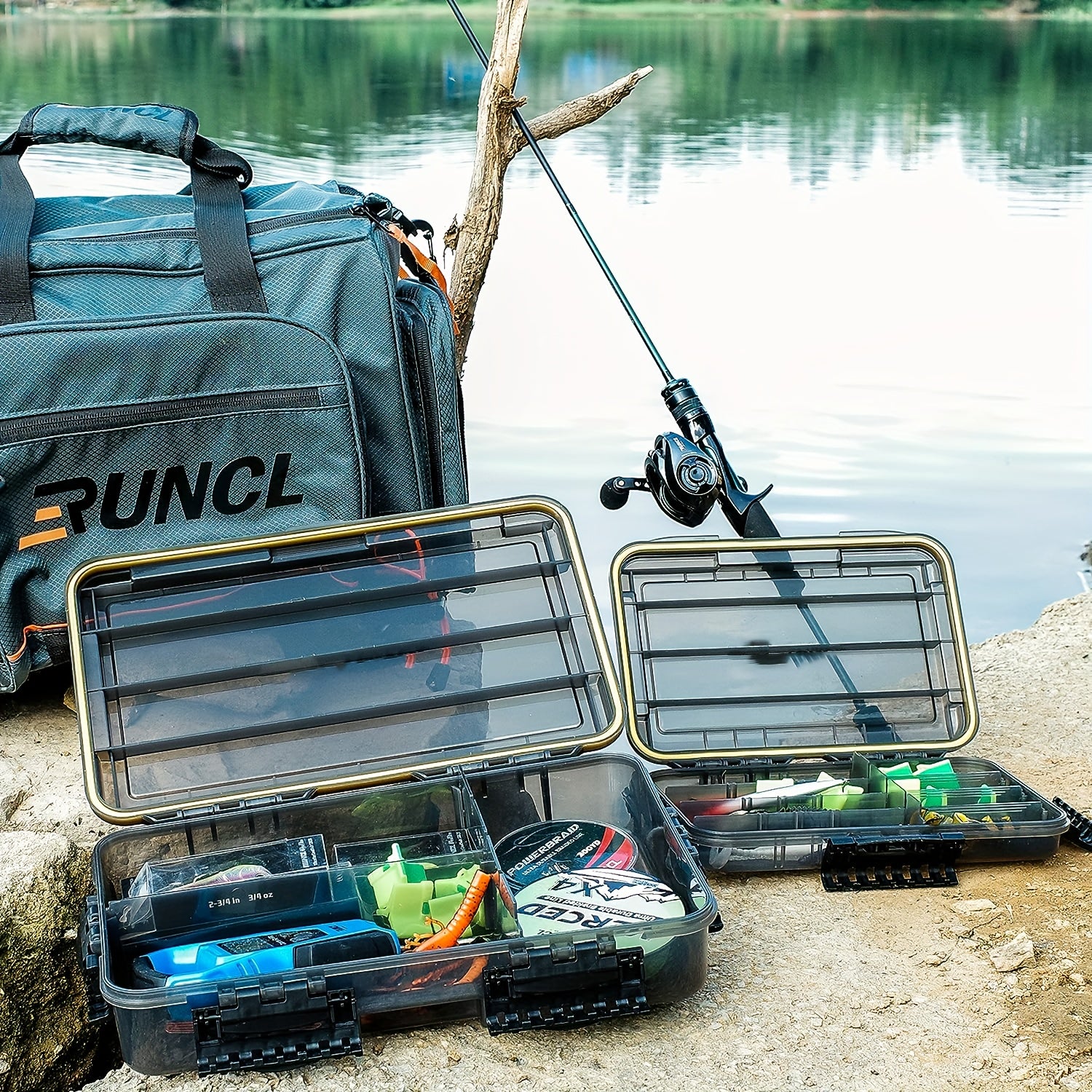 Waterproof Bait Storage Box Fishing Tackle Organizer