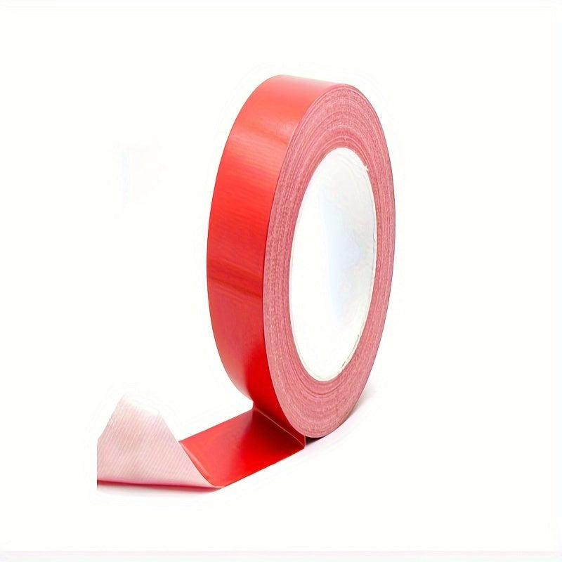 Waterproof Red Cloth Tape 20mm x 21 Yards Strong Toughness Easy Tear