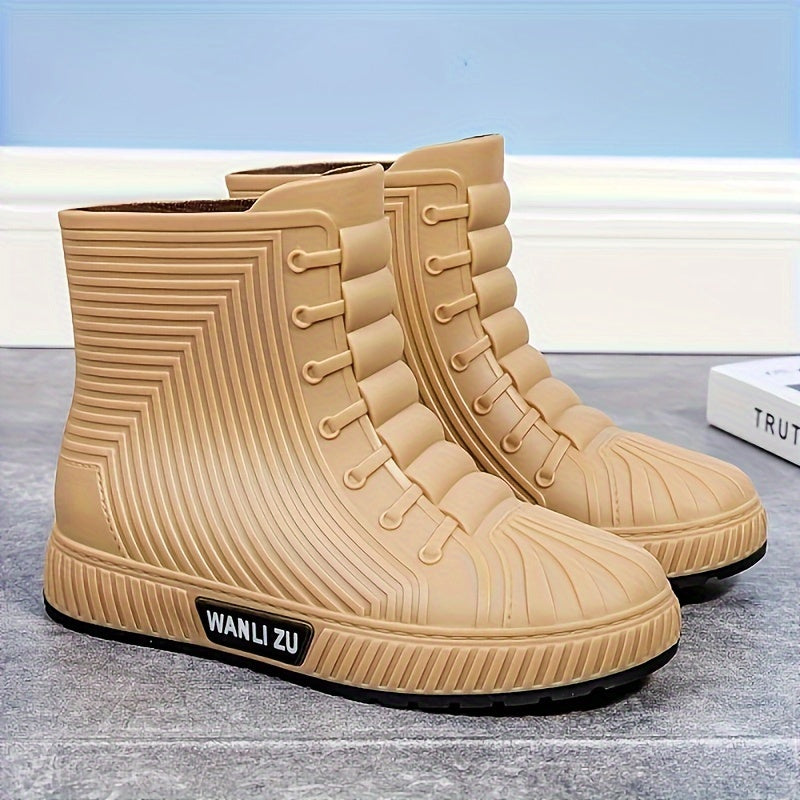 Waterproof Anti slip Outdoor Rain Boots for Women