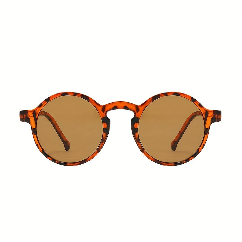 Retro Round Frame Sunglasses for Girls