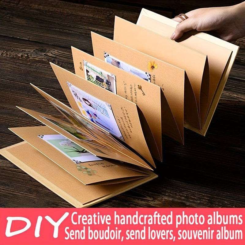 Foldable DIY Album Book Birthday Gift Creative Album Card Holder