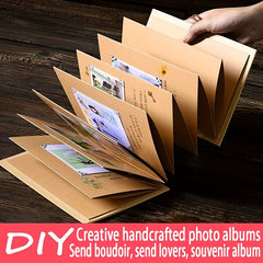Foldable DIY Album Book Birthday Gift Creative Album Card Holder