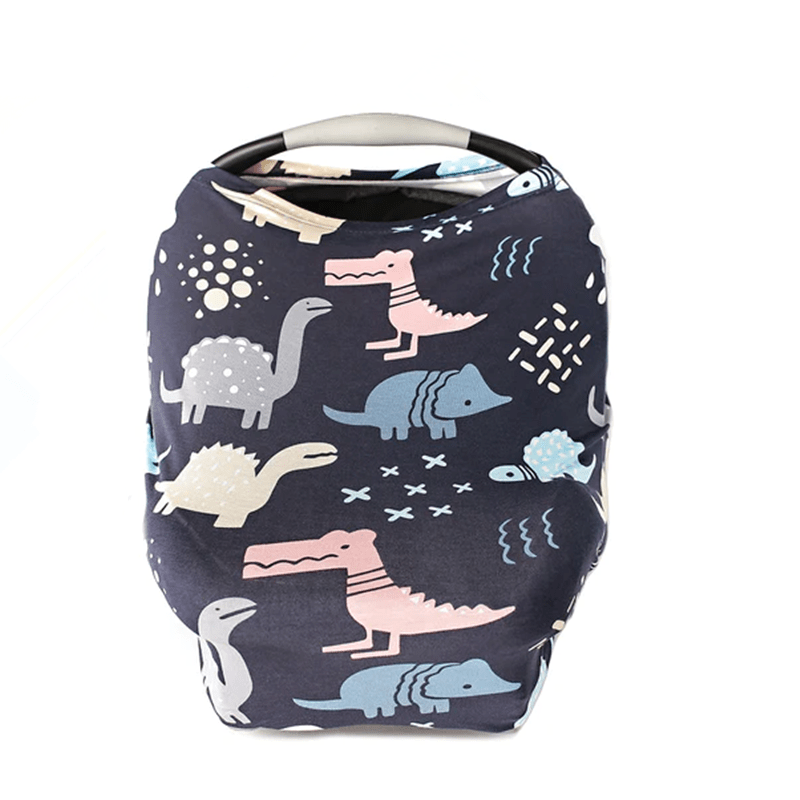 Stretchy & Soft Car Seat Canopy for Babies - Gender Neutral