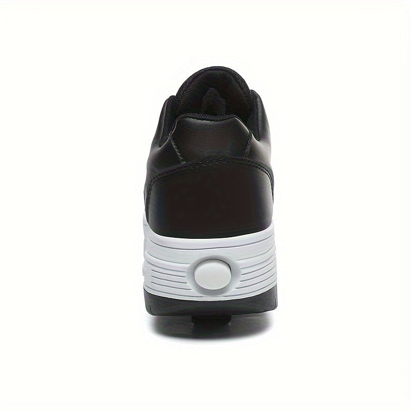 Kid's Waterproof Roller Shoes Detachable Wheel Skate Sneakers