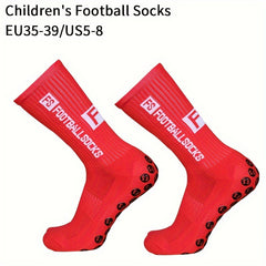 Non-slip Soccer Socks Breathable Sweat-absorbing Outdoor Sports Crew Socks