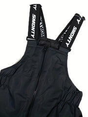 Boys Insulated Waterproof Snowsuit Ski Pants