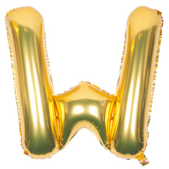 40in Golden Letter Balloons - Great for Parties!