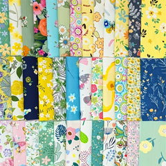 40pcs DIY Twill Quilt Baby Quilt Fabric Pack