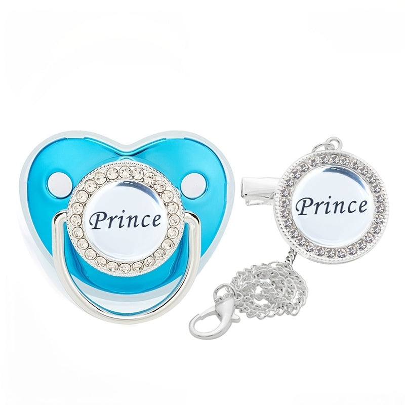 Baby Bright Princess Drill Pacifier Weaning Artifact