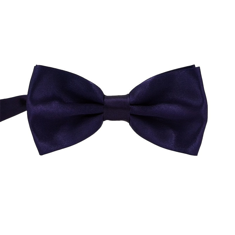 Casual Adult Polyester Silk Multicolor Bow Tie