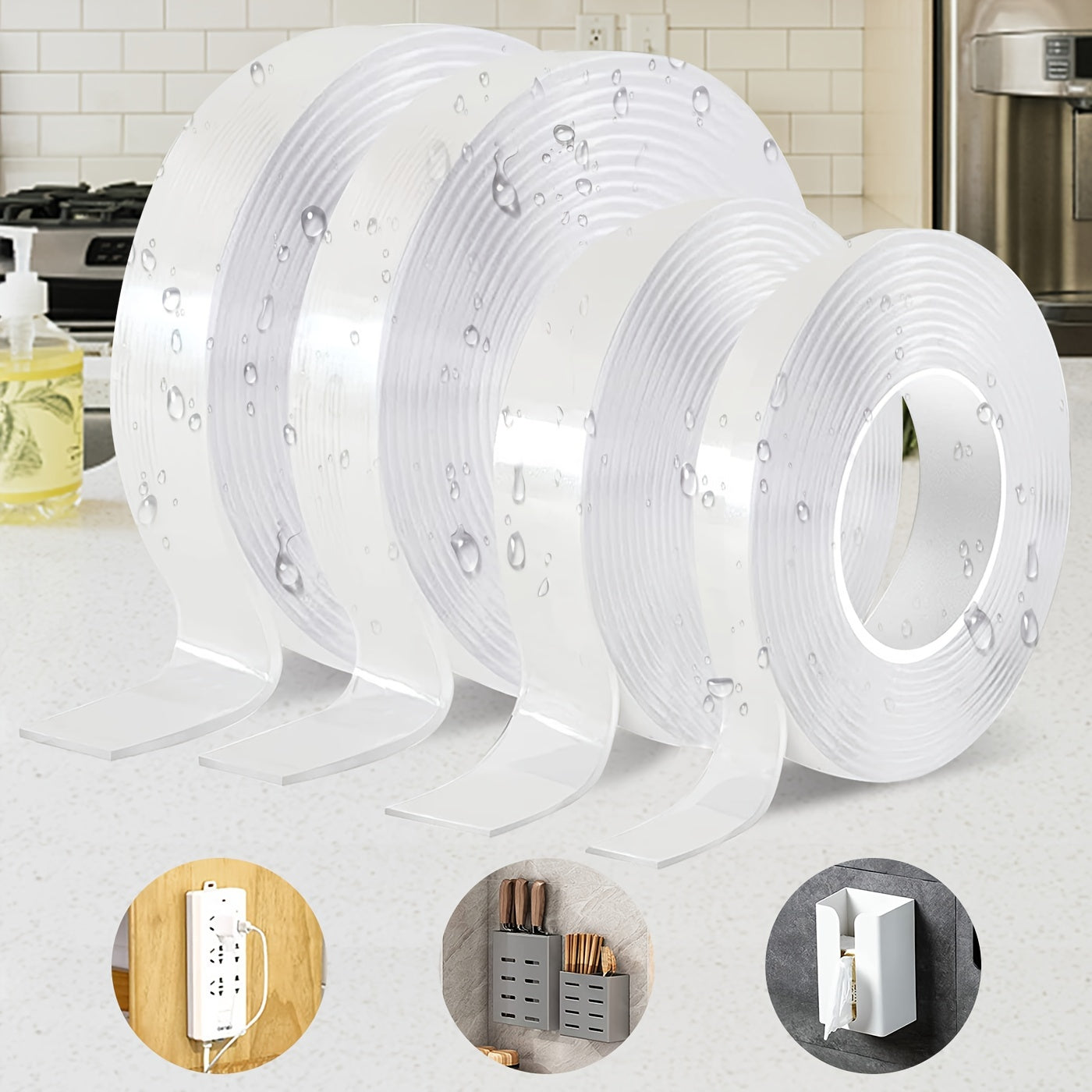 Waterproof Kitchen Seam Seal Strip 16ft Mildew Proof Tape