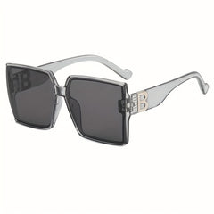 Oversized Square Sunglasses UV400 Sun Shades