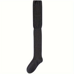 5 Pairs Mesh Stitching Over The Knee Socks Women's Stockings
