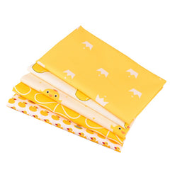 5pcs Twill Cotton Fabric for Patchwork DIY Quilting Sewing
