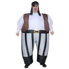 Pirate Inflatable Costume Halloween Party Cosplay Dress Up