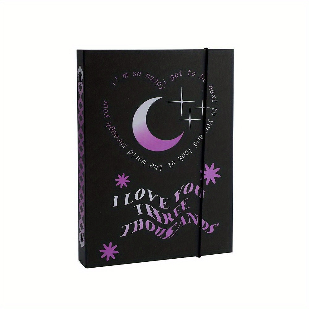 Kpop Idol Picture Storage Book A5 Binder Ring Hard Cover Collect Book