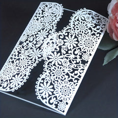 Metal Cutting Dies Flower Wedding Invitation Scrapbooking For Embossing