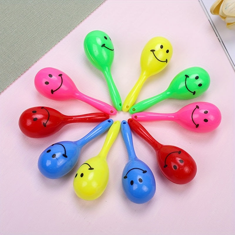 4pcs Mini Sand Hammer Party Cheerleading Instrument Toy