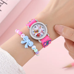 Kids Butterfly Watch, Bracelet & Necklace Set