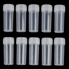 100pcs 5ml Plastic Bottles for School Chemistry Supplies