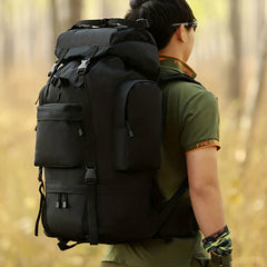 65L Men's Travel Backpack with Shoe Storage