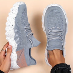 Men's Lightweight Knit Sports Sneakers Non Slip Running Shoes