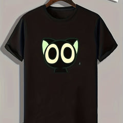Cartoon Print Men's Graphic T shirt Casual Comfy Tees For Summer Mens Clothing